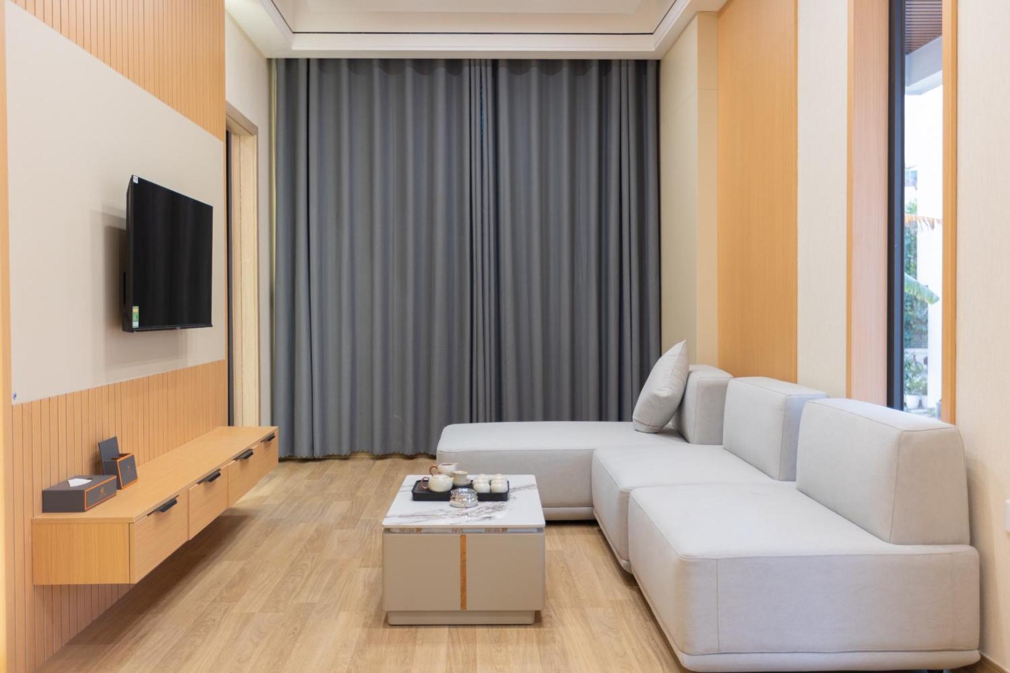 Sunshine Apartment Hotel Mong Cai Exterior foto