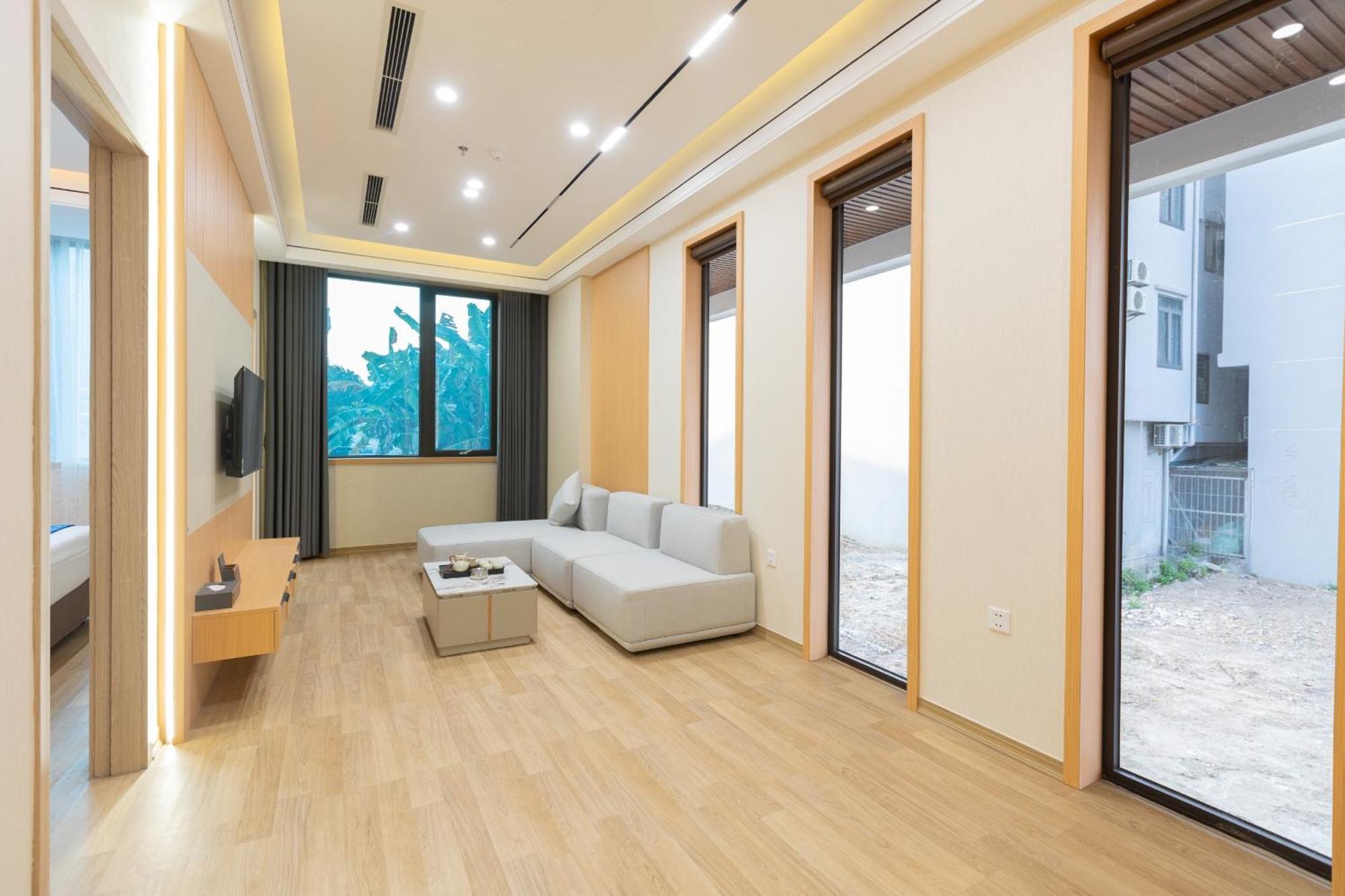 Sunshine Apartment Hotel Mong Cai Exterior foto