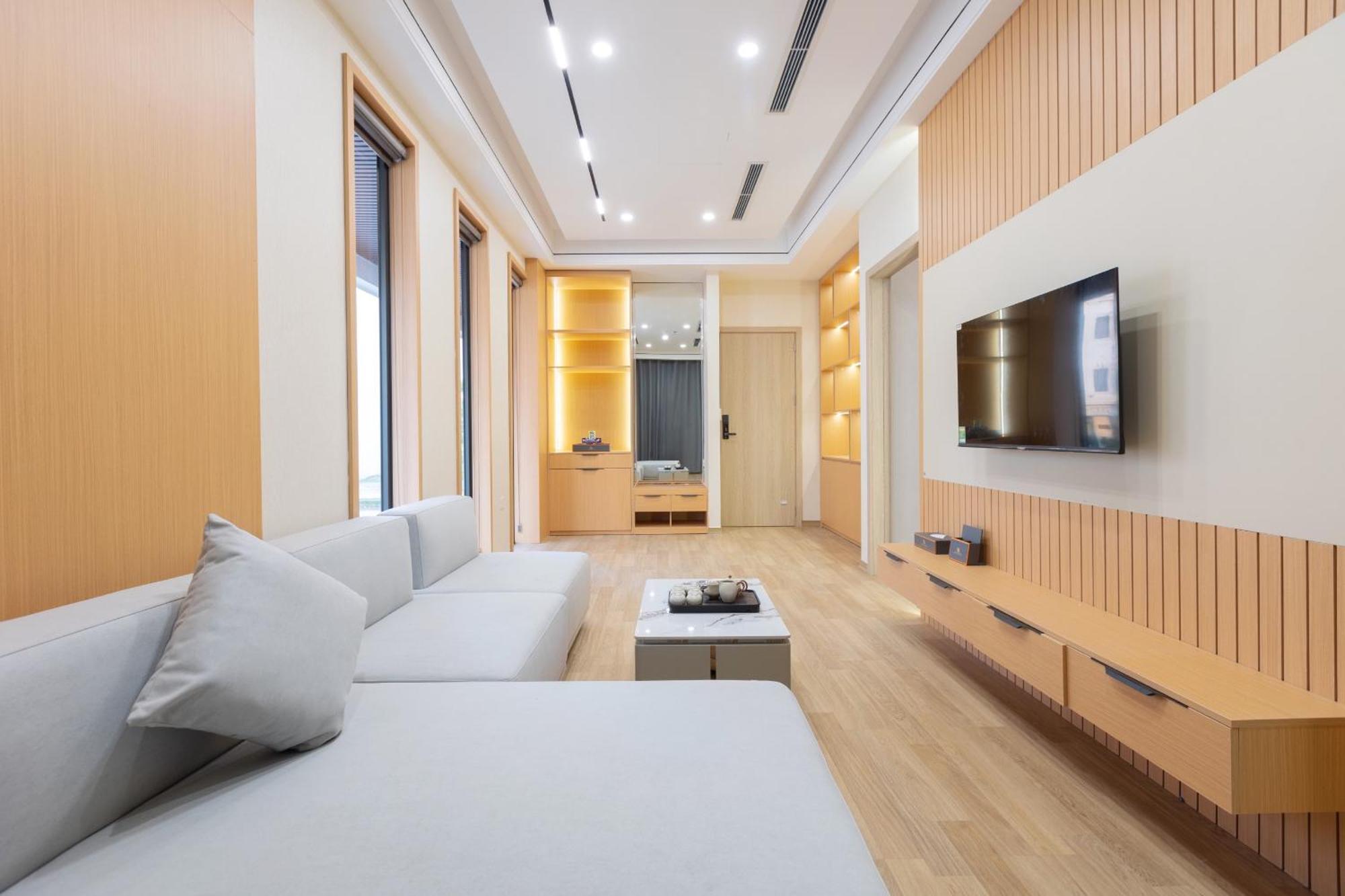 Sunshine Apartment Hotel Mong Cai Exterior foto